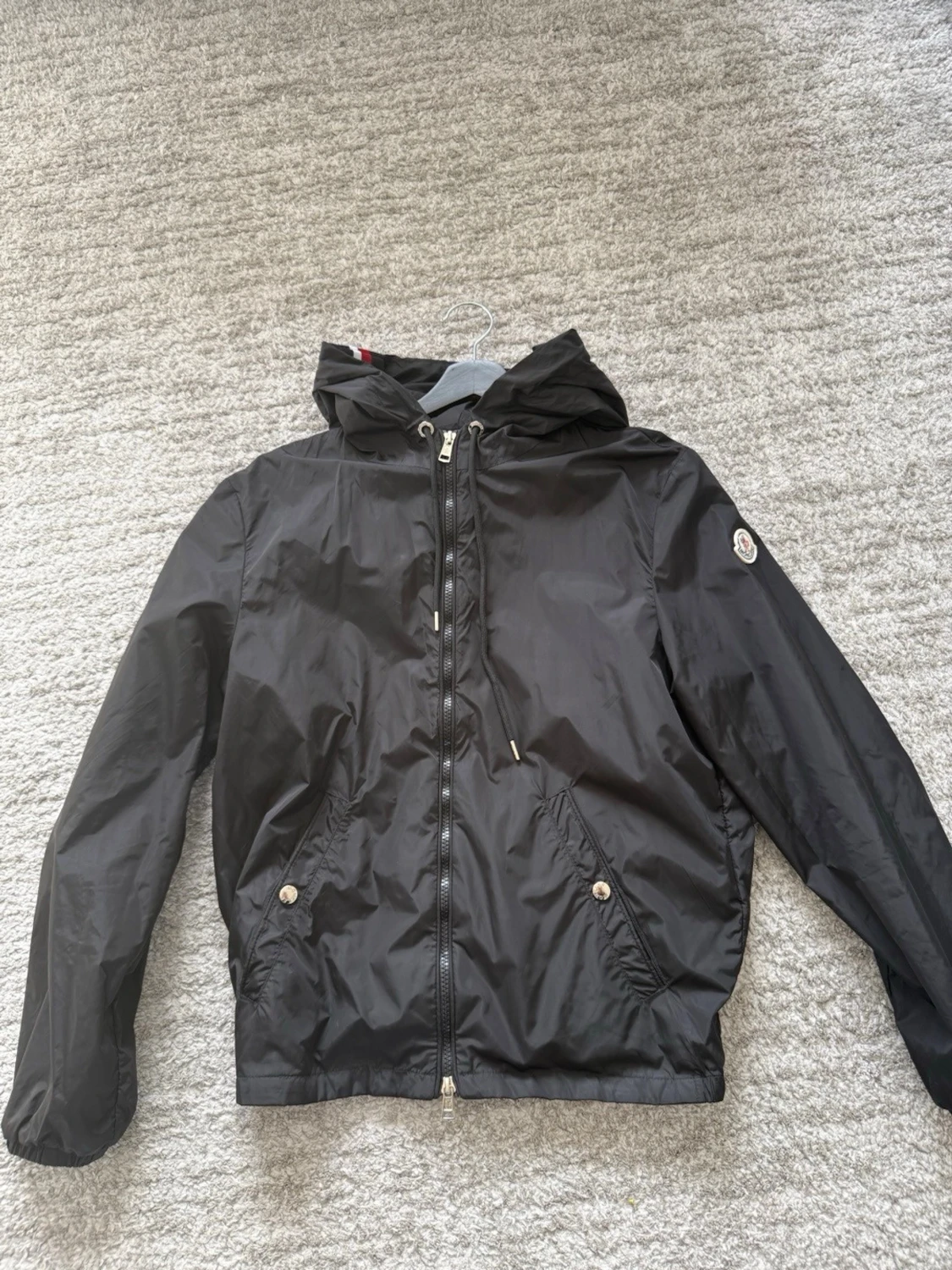 Svart vindjacka från Moncler - 2