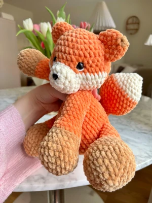 Virkad räv 🦊  - Virkad av mig 🥰