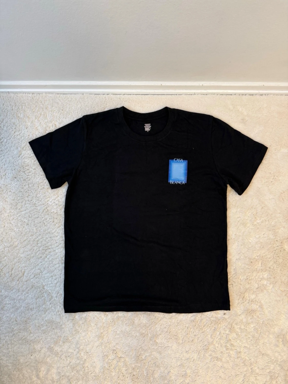 Svart t-shirt från Casablanca