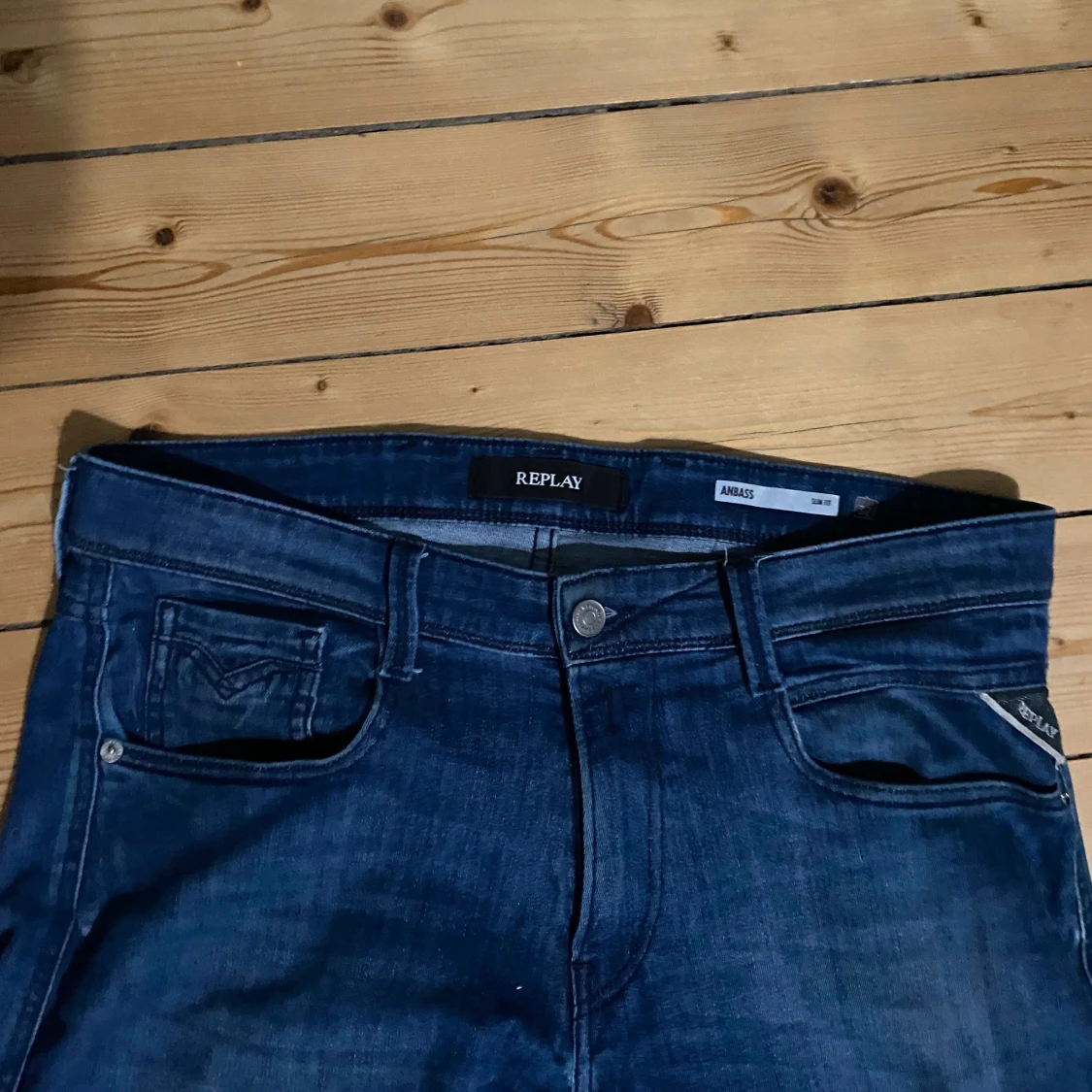 Blå Replay Anbass jeans W32 L34 - 2