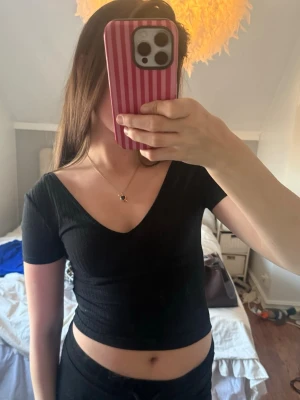 Tajt v-ringad tshirt gina - Snygg v-ringad tajt tshirt från gina, aldrig använd