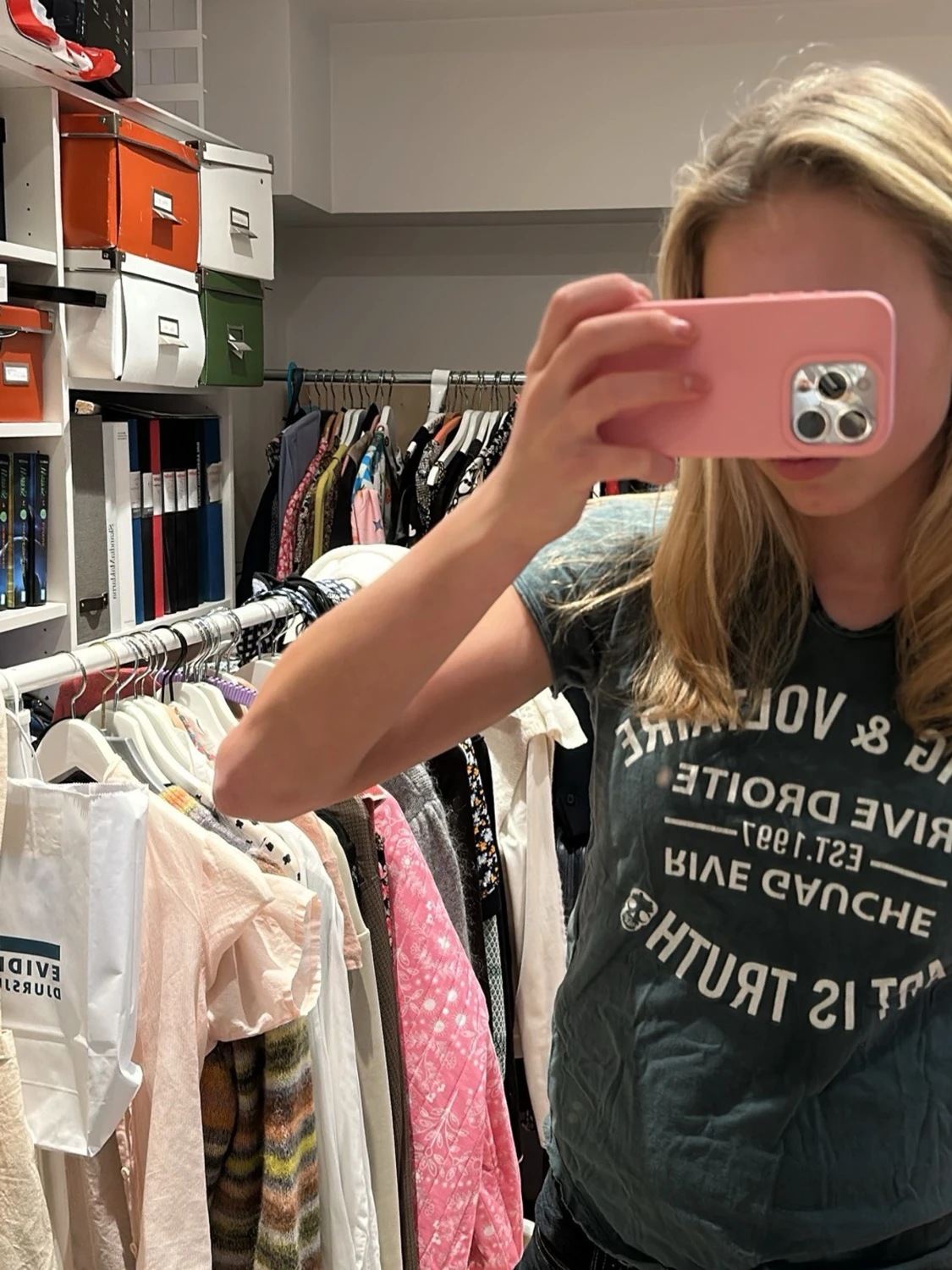 Grön t-shirt med tryck från Zadig - 1