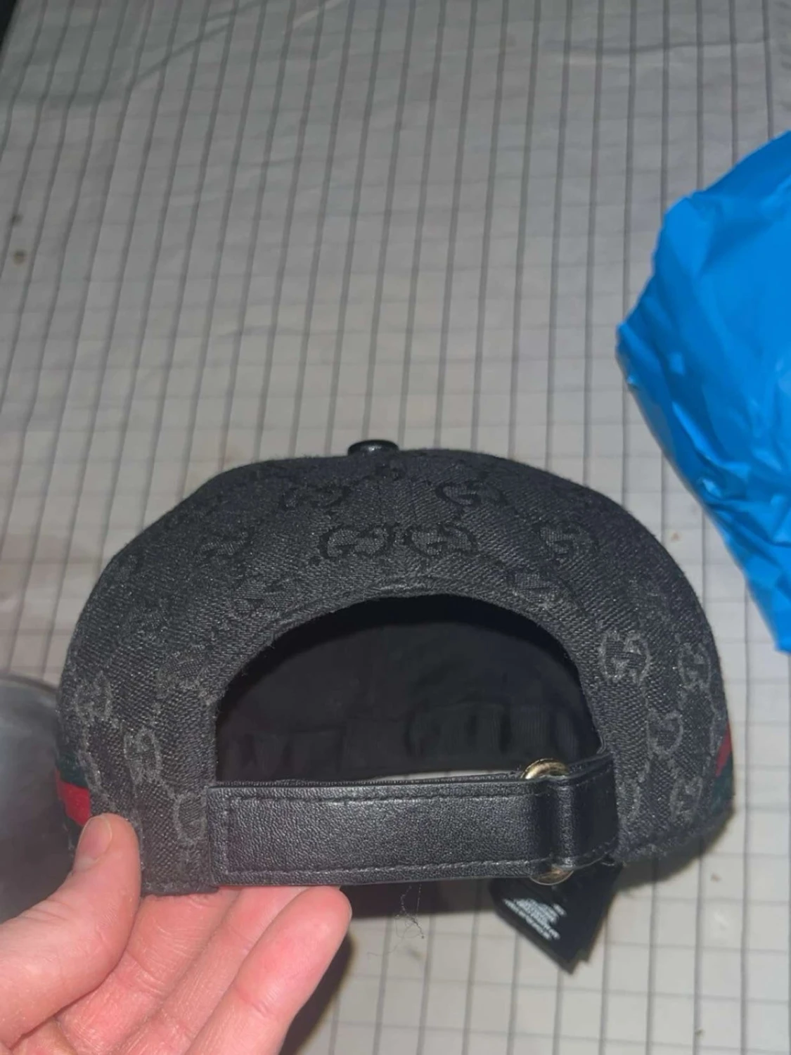 Svart Keps stolek m 58 cm  - 5