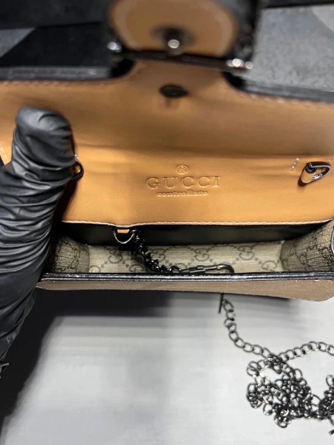 Gucci Dionysus GG kuvertväska beige - 3