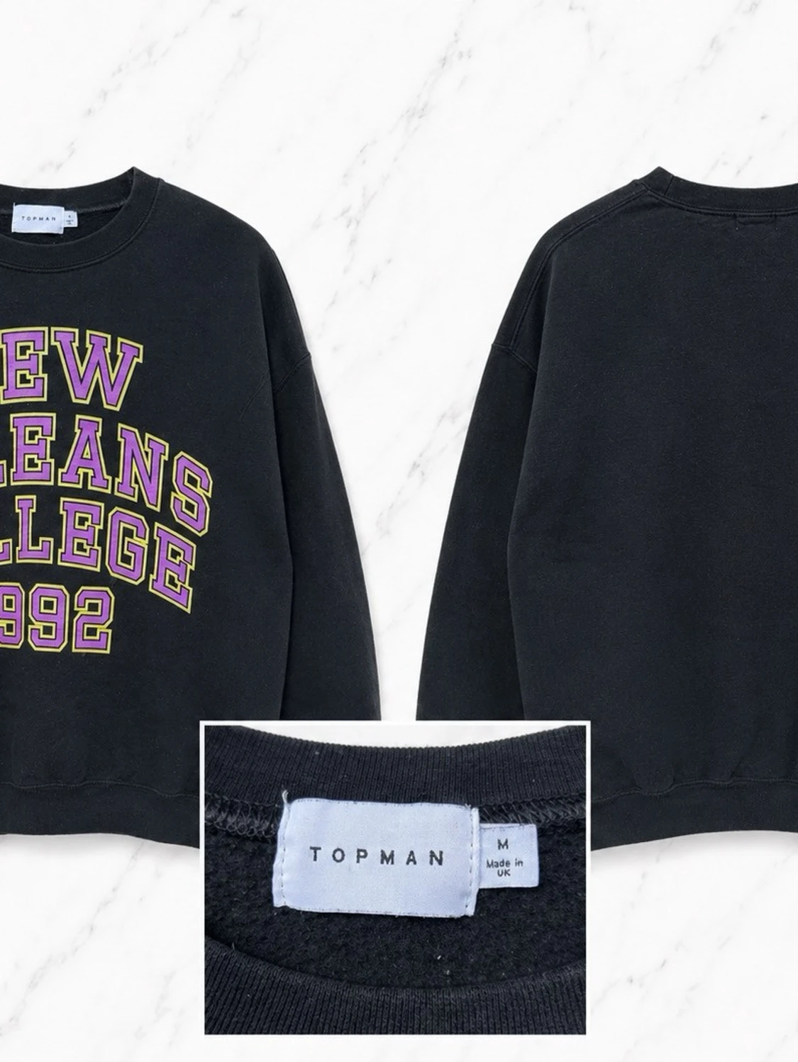 Topman College Sweatshirt