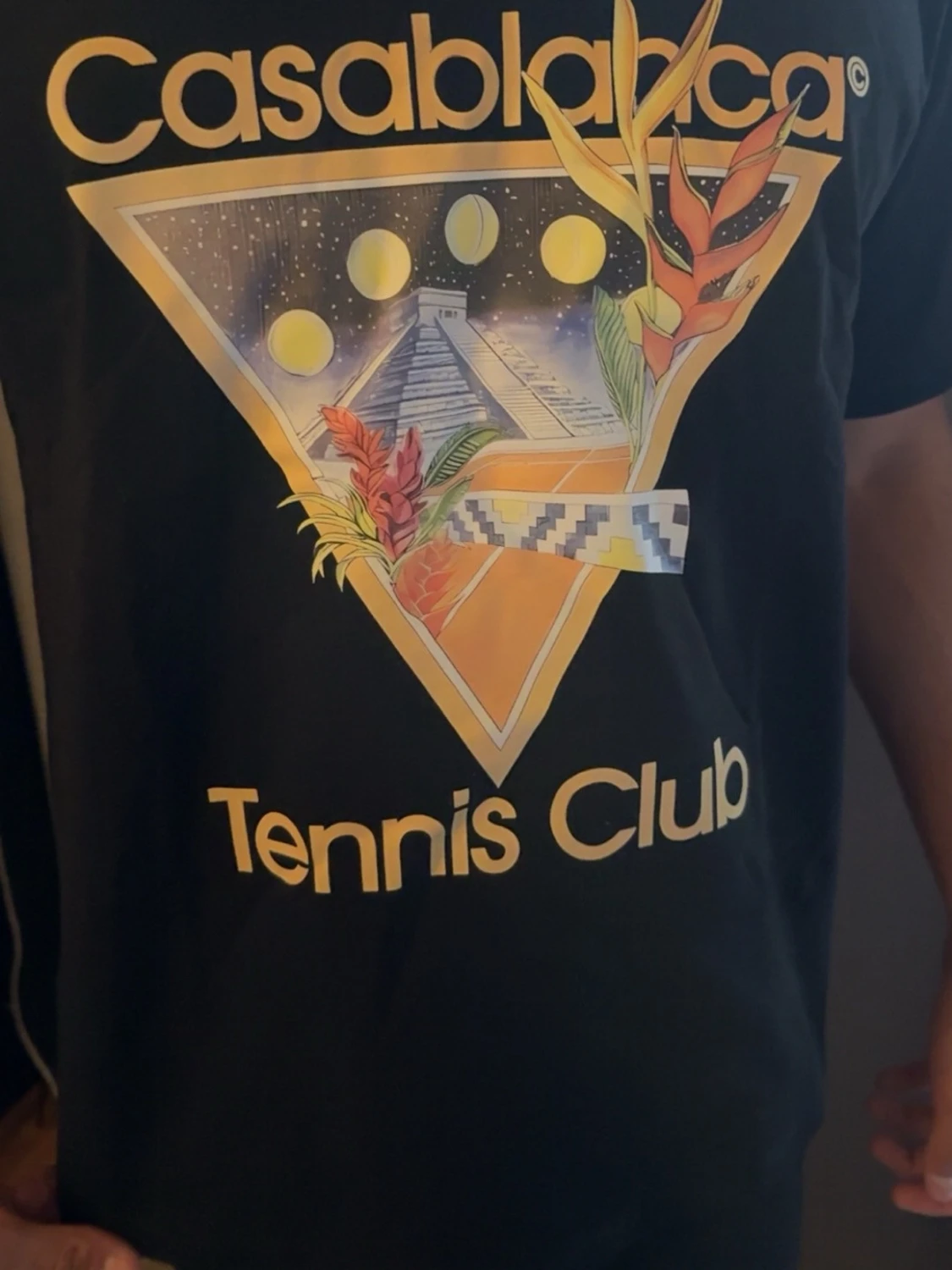 Svart Casablanca Tennis Club Set - 1