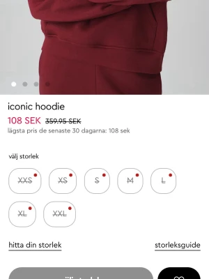 Vinröd hoodie från Gina - Vinröd mjuk och enkel hoodie från ginatricot. Den är även smått oversized i modellen. Den är även slutsåld på deras online hemsida samt i butik. 