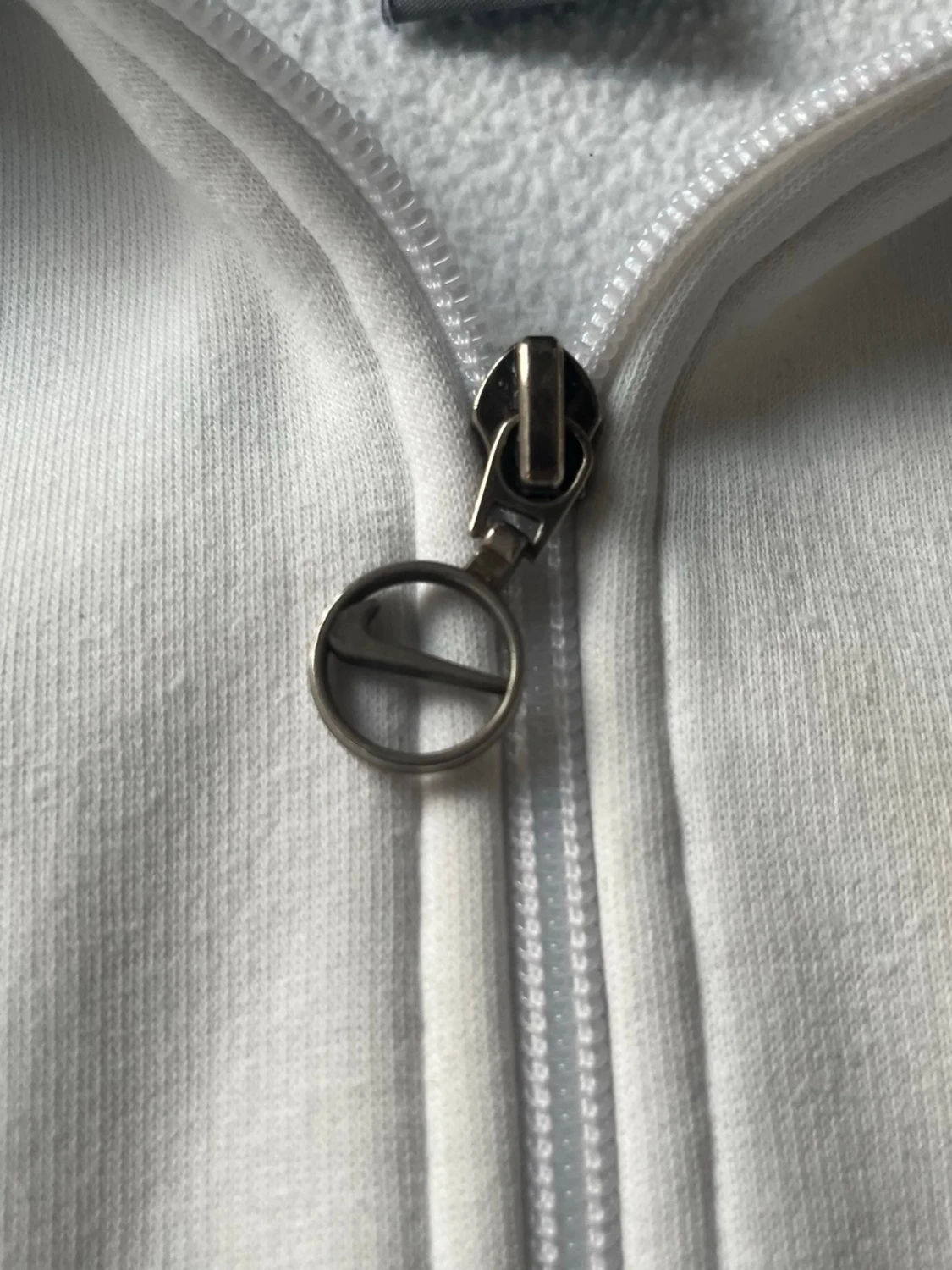 Nike Air hoodie i blått och vitt - 4