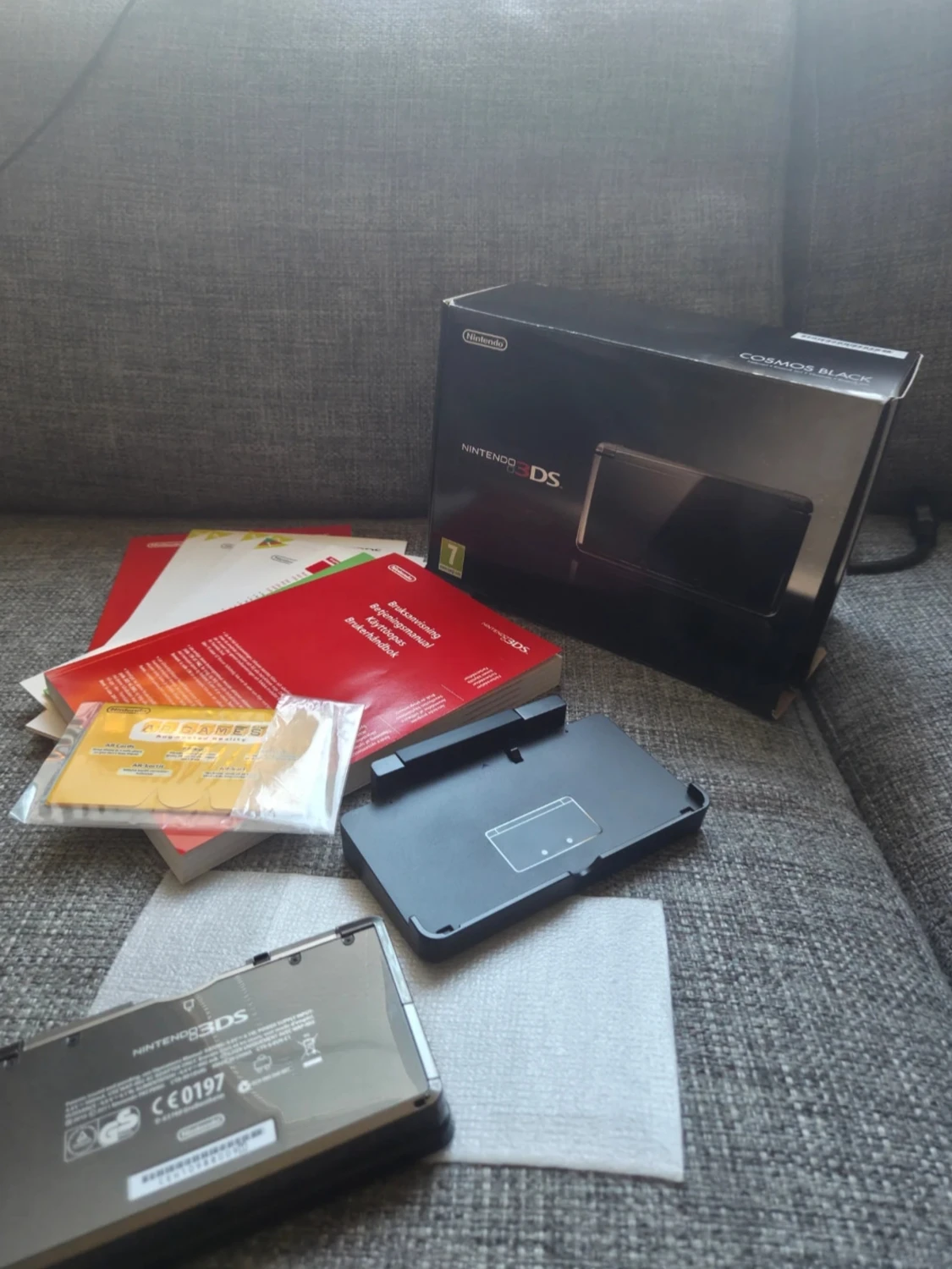 Nintendo 3DS Cosmos Black konsol - 4