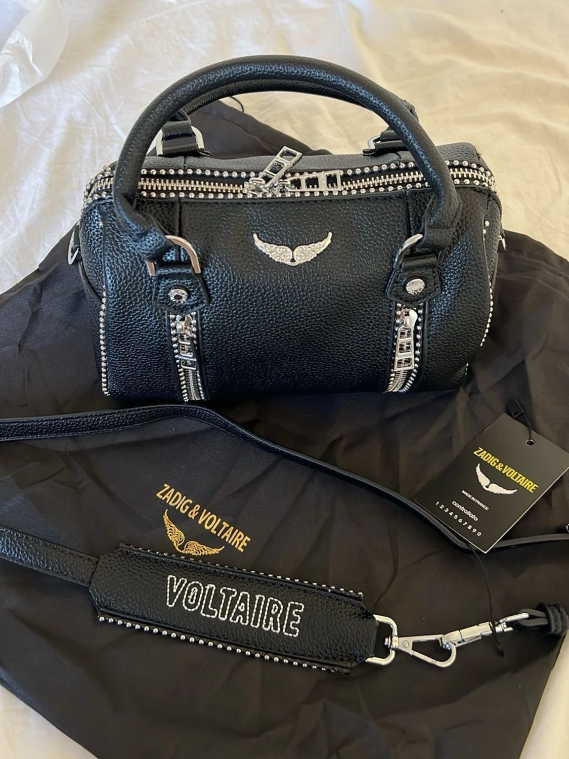 Svart Zadig & Voltaire handväska - 1