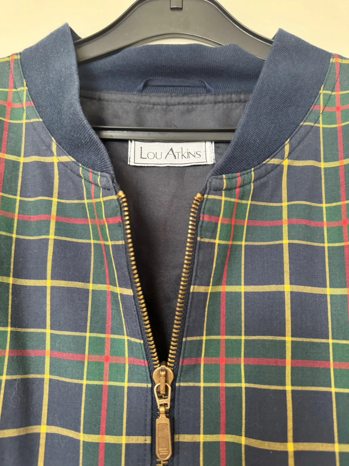 Rutigt bomberjacka från Lou Atkins - 2