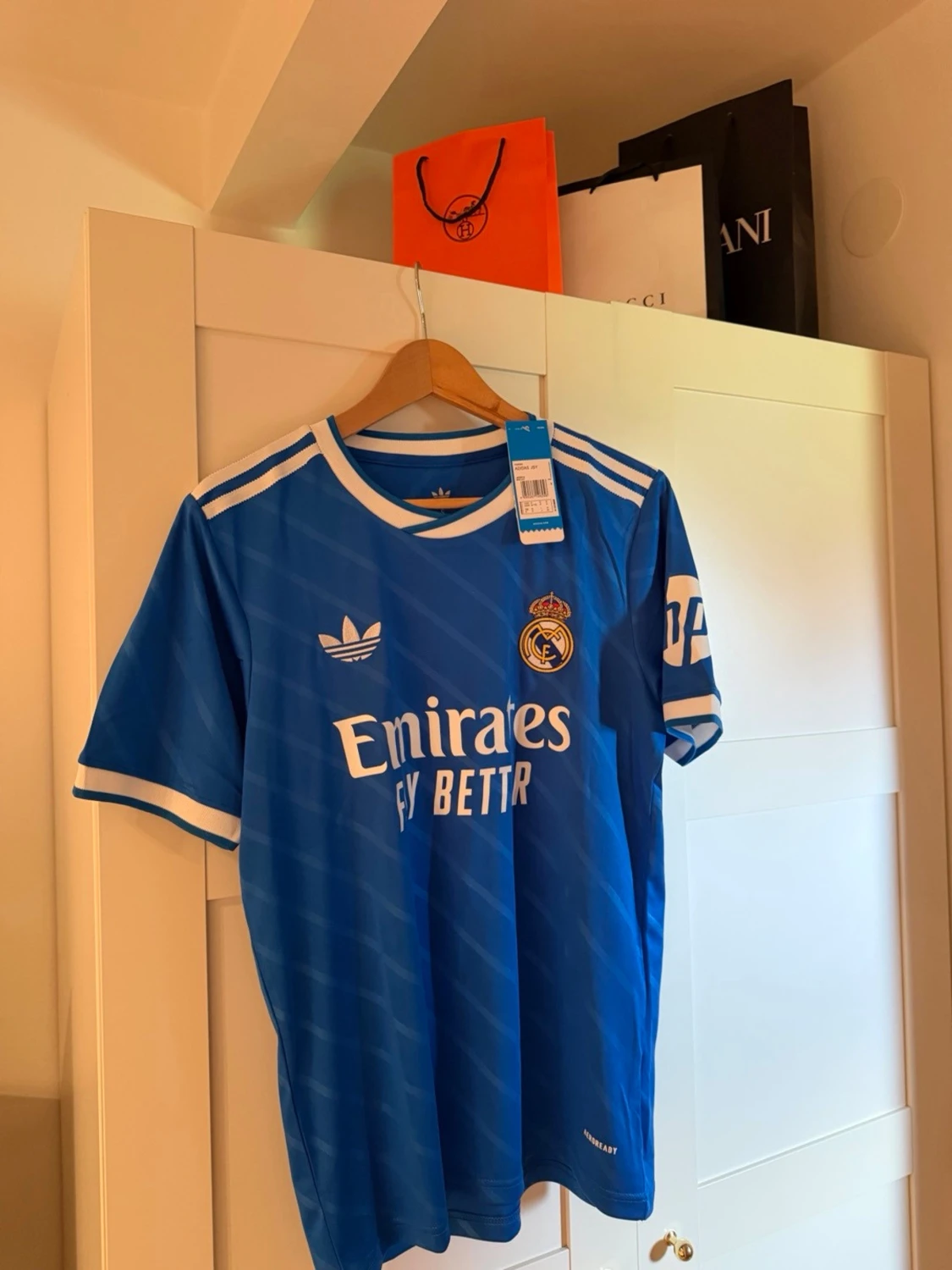Blå Real Madrid matchtröja Adidas - 1