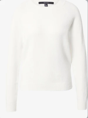 Vit stickad tröja från Vero Moda - Klassisk vit stickad tröja från Vero Moda med rund halsringning och långa ärmar. Tröjan är lite kortare runt midjan och är tunt stickad. Skriv för frågor.