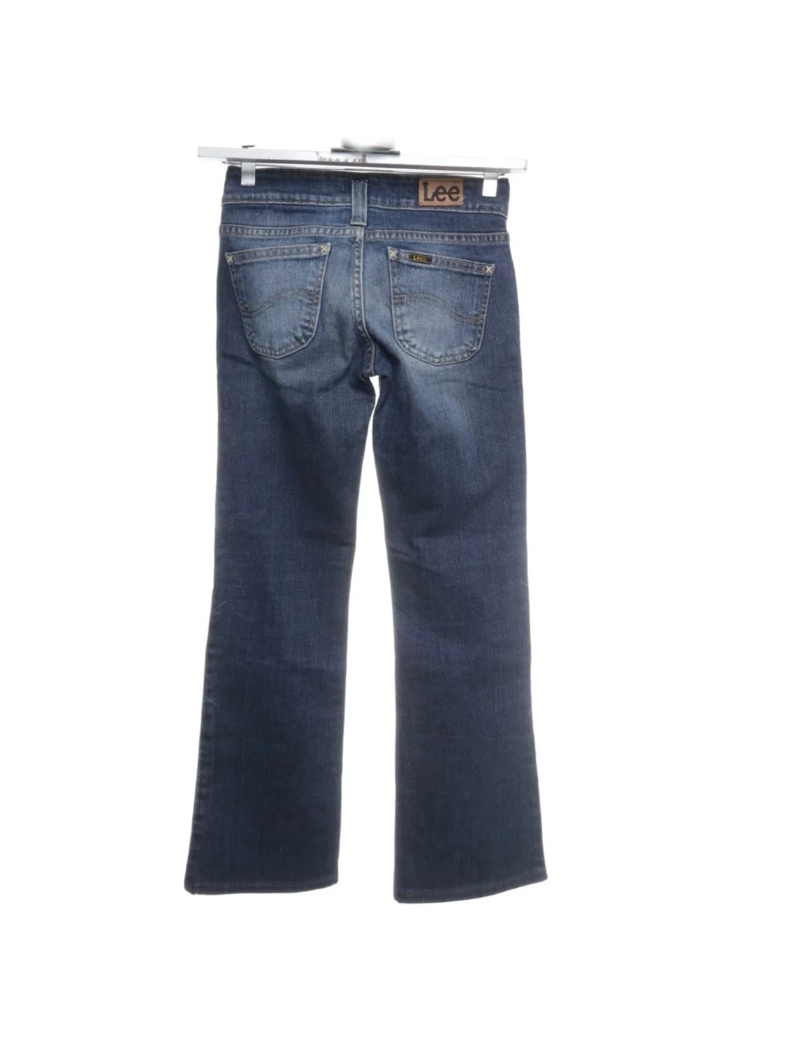 Blå low waist bootcut jeans från Lee - 1
