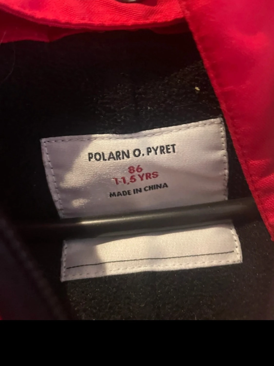 Röd vindoverall från Polarn O. Pyret - 2