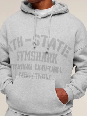 Gymshark collegiate hoodie  - Mysig och skön grå hoodie från gymshark. Använd 3 gånger. Pris går att diskutera 🤩