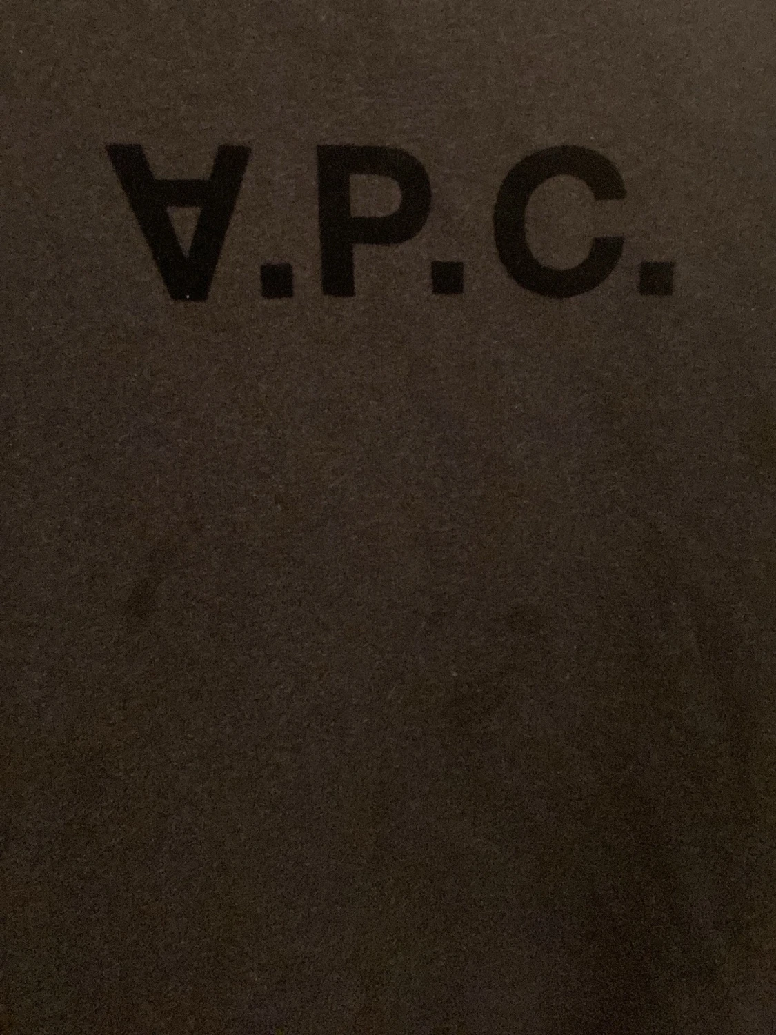 Mörkgrå sweatshirt från A.P.C. - 1