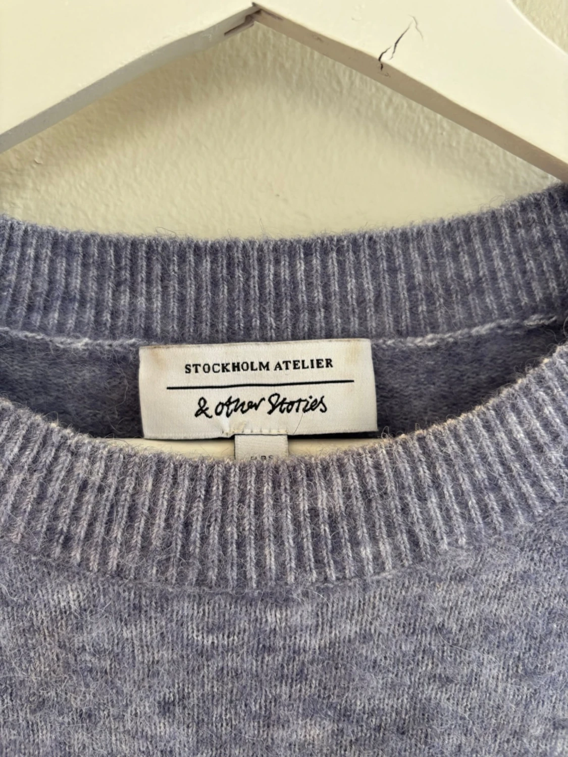 Ljuslila stickad tröja & Other Stories - 1