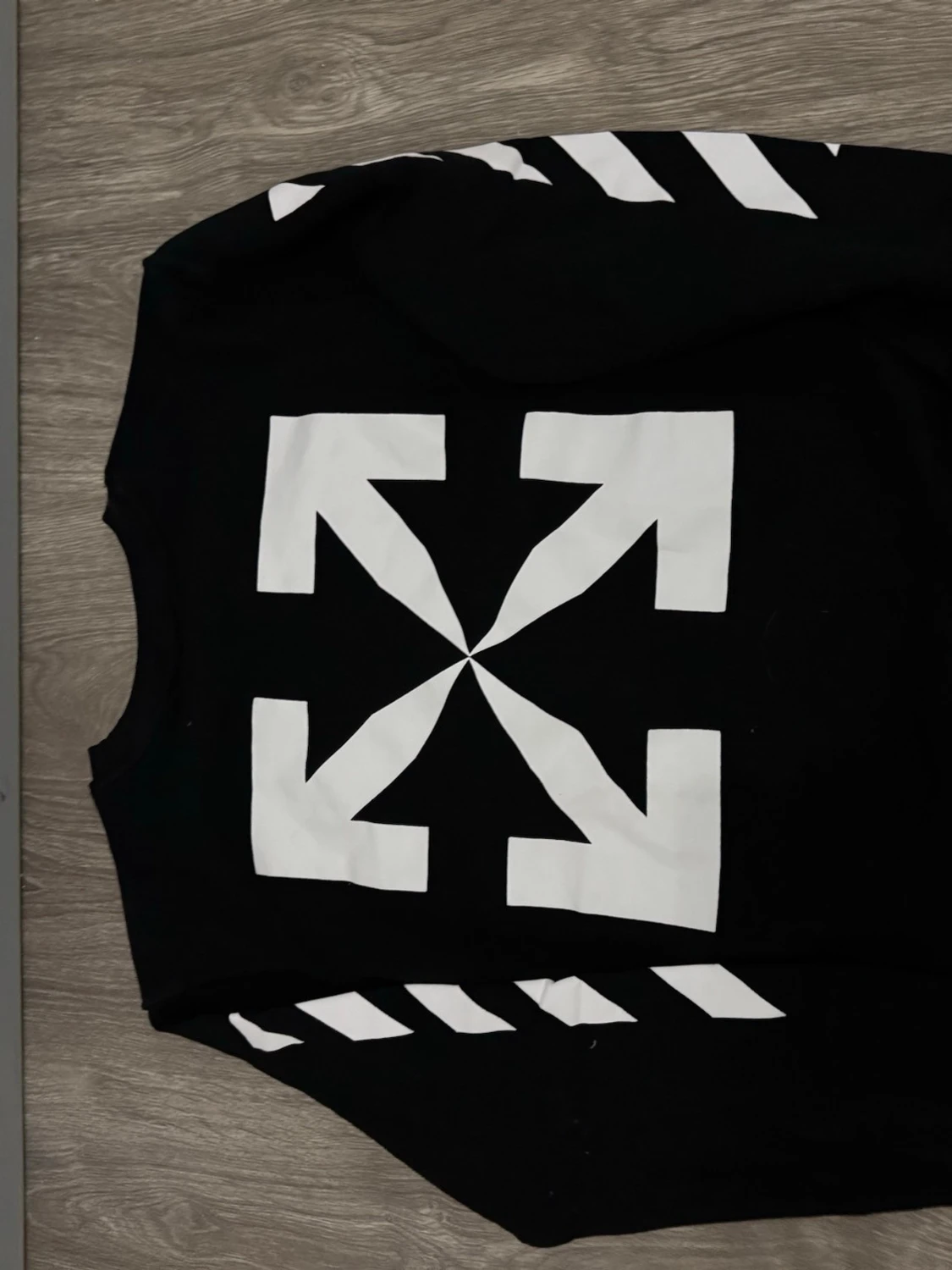 Off-White svart sweatshirt Mona Lisa - 2
