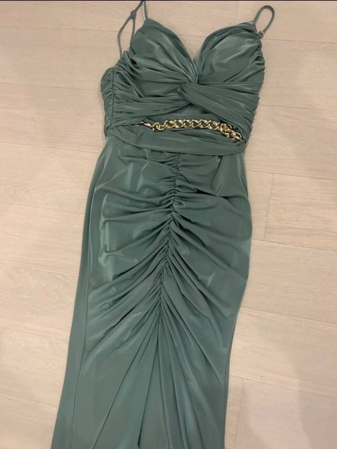 Mintgrön lång klänning Sibel Aydin - 3