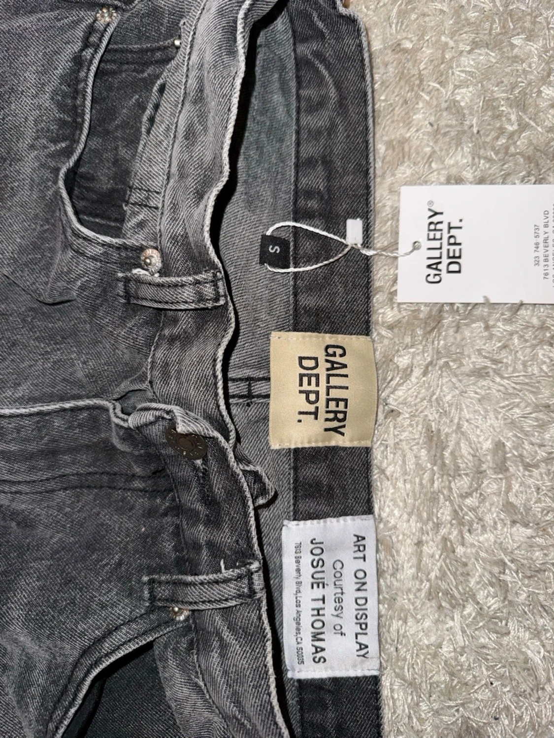 Svarta bootcut jeans från Gallery Dept. S - 2