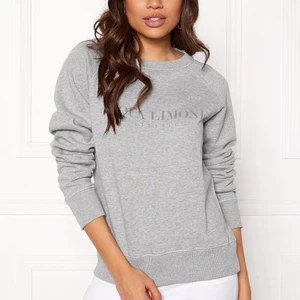 Grå sweatshirt från Aqua limone  - Säljer denna superfina gråa tröjan från Aqua Limone. (Lite mörkare i verkligheten än på bild) 150 + frakt. Pris kan diskuteras!!