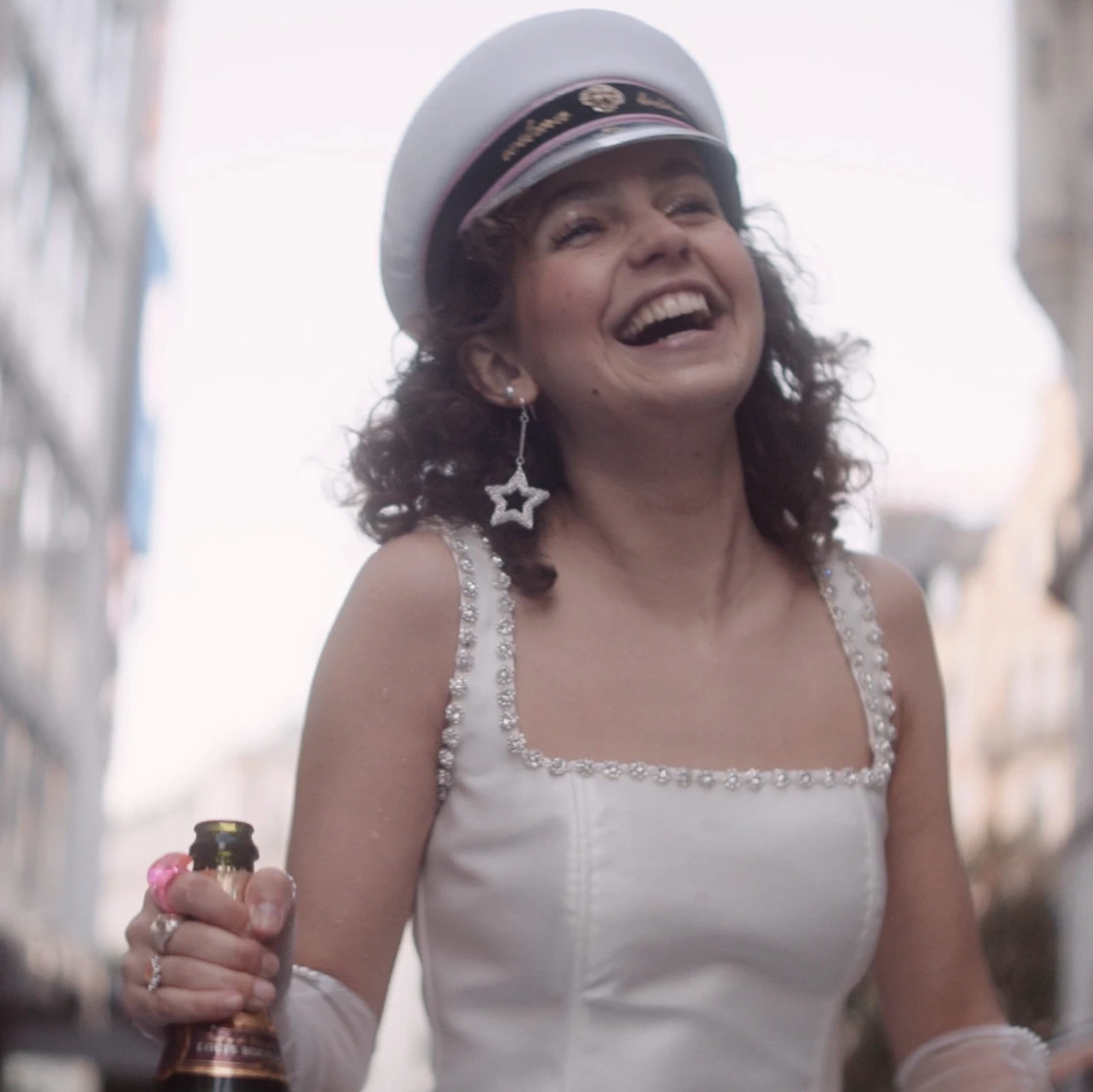 vit magiklänning - 91