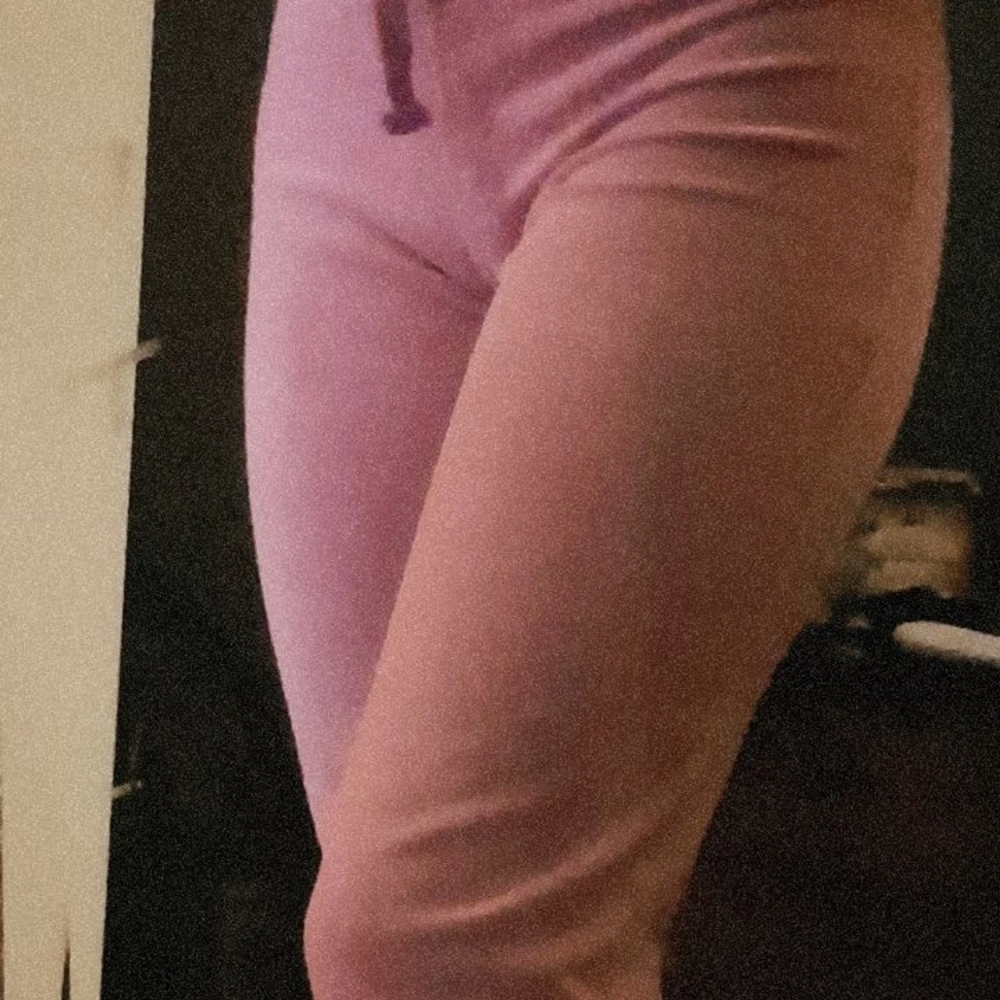 Cubus Lila mjukisbyxor och lite tajta  - 90