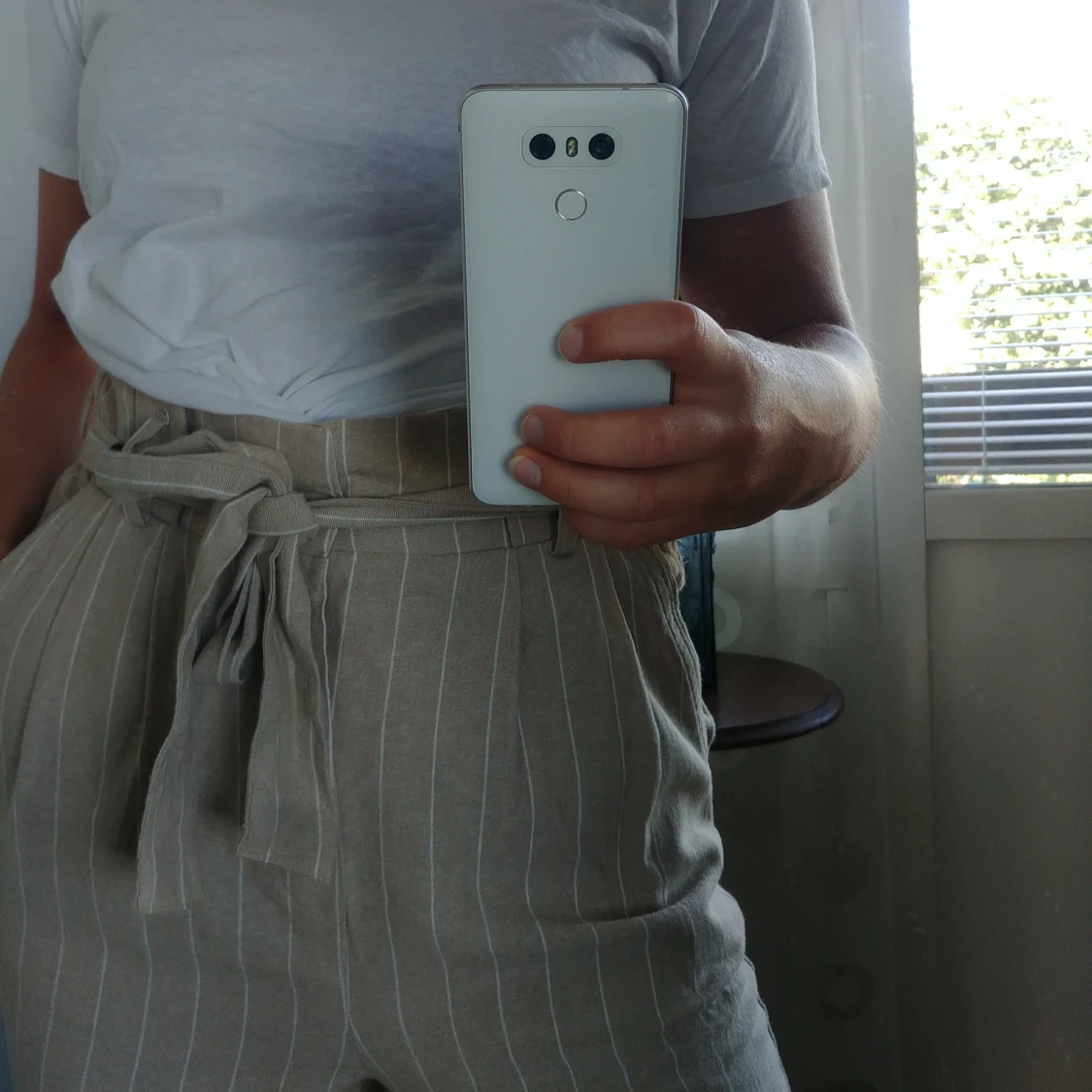 Linnebyxor ginatricot premium quality strl 36 - 90