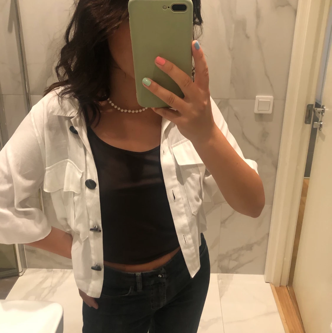 Kortärmad Skjorta  - 90