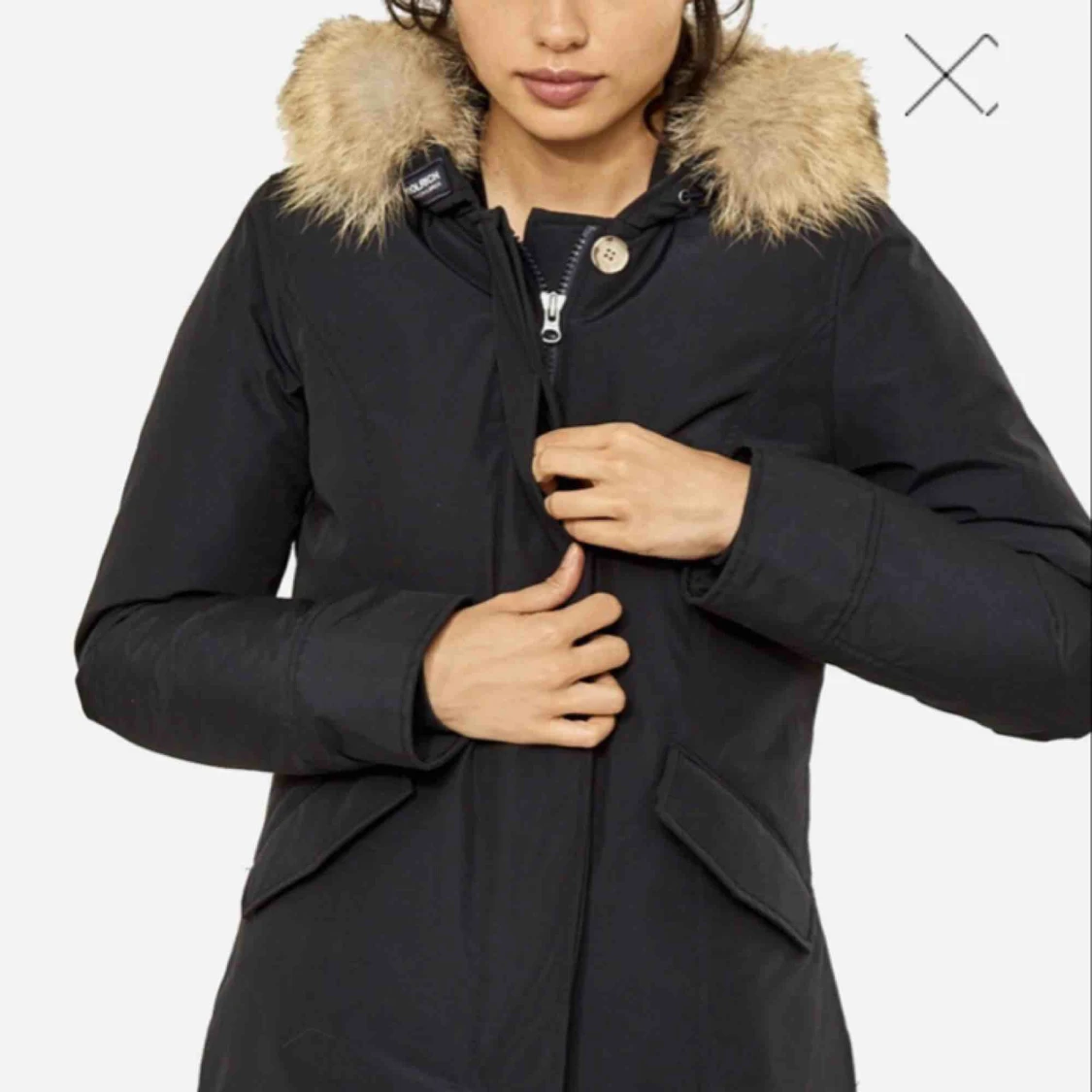 Woolrich jacka mörkblå