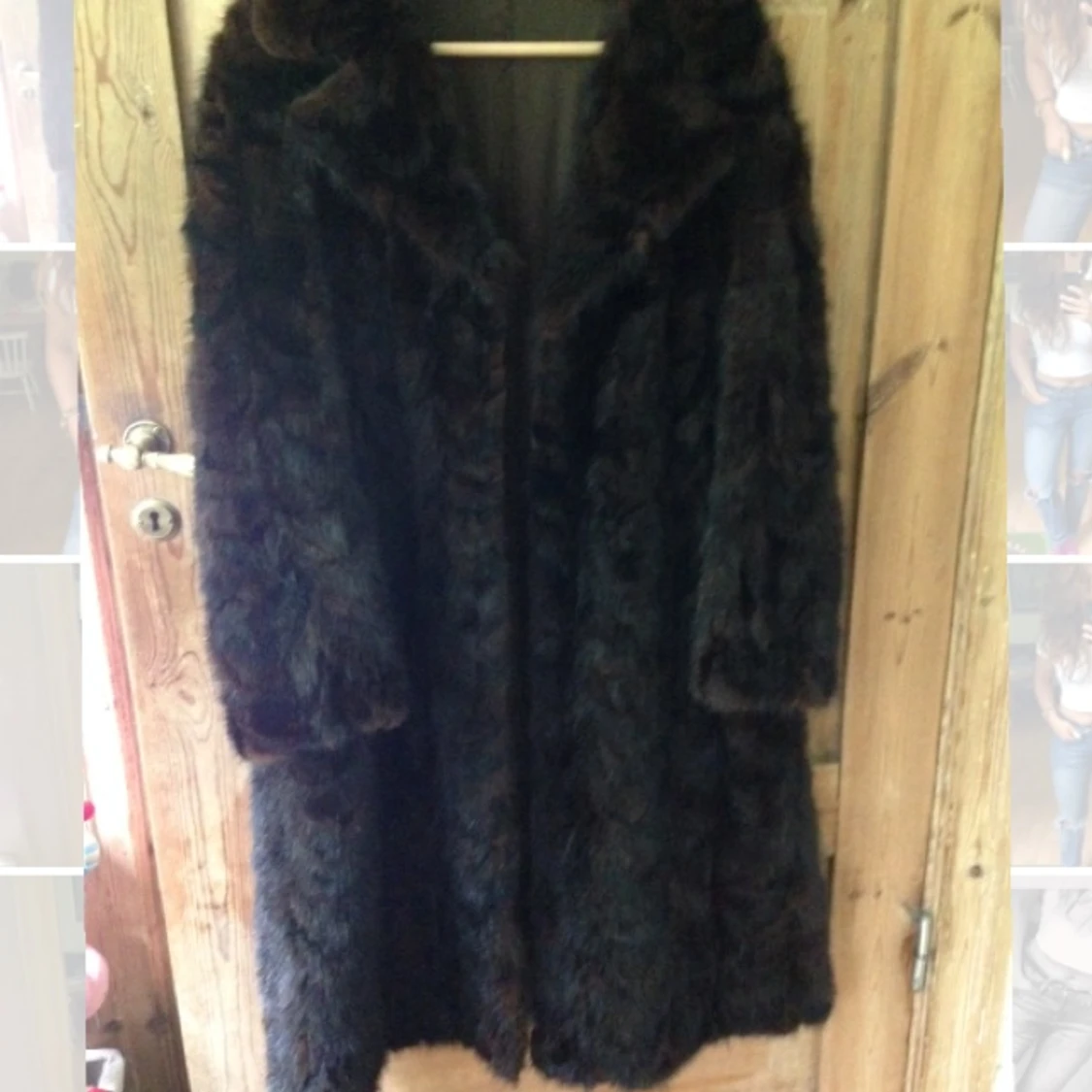 Äkta vintage Minkpäls, väldigt bra skick och lite använd. Mest hängt förvarad!