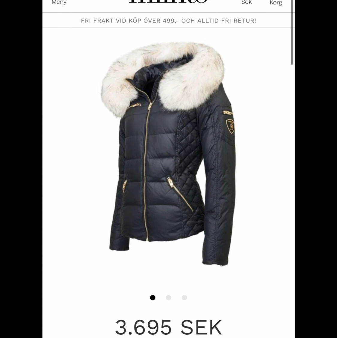 Rock and blue vinter jacka!