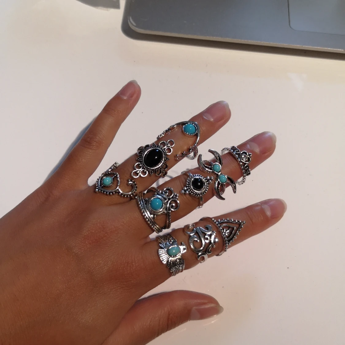 Ringar i olika storlekar