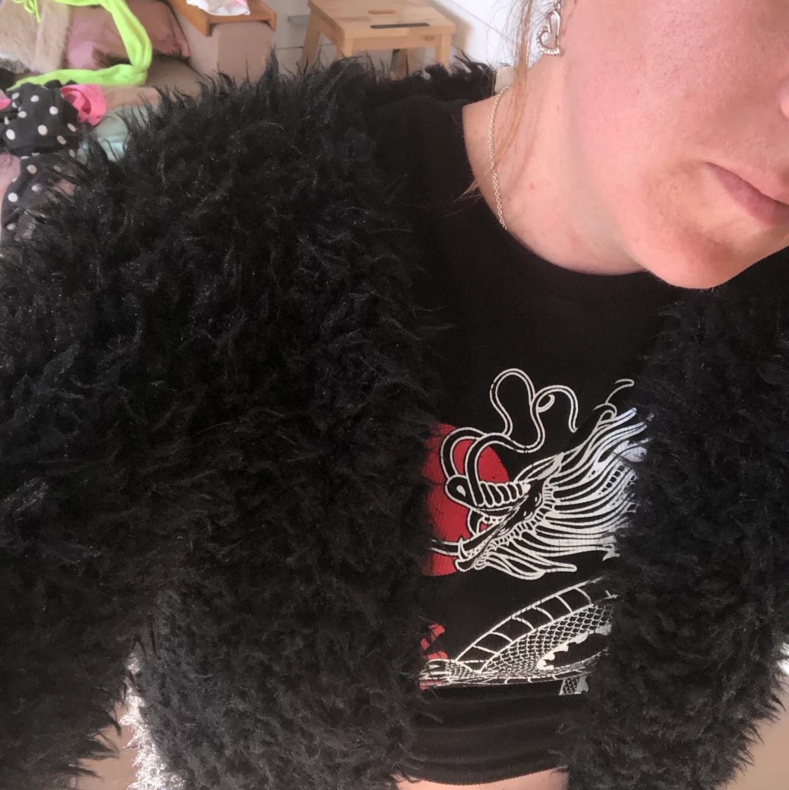 Pälsjacka /tröja  - 90