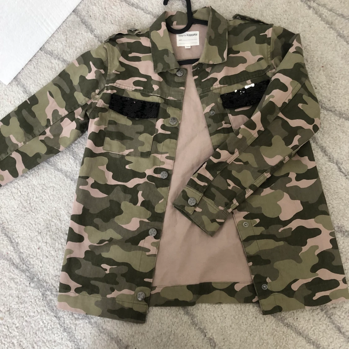 Militär jacka för barn 