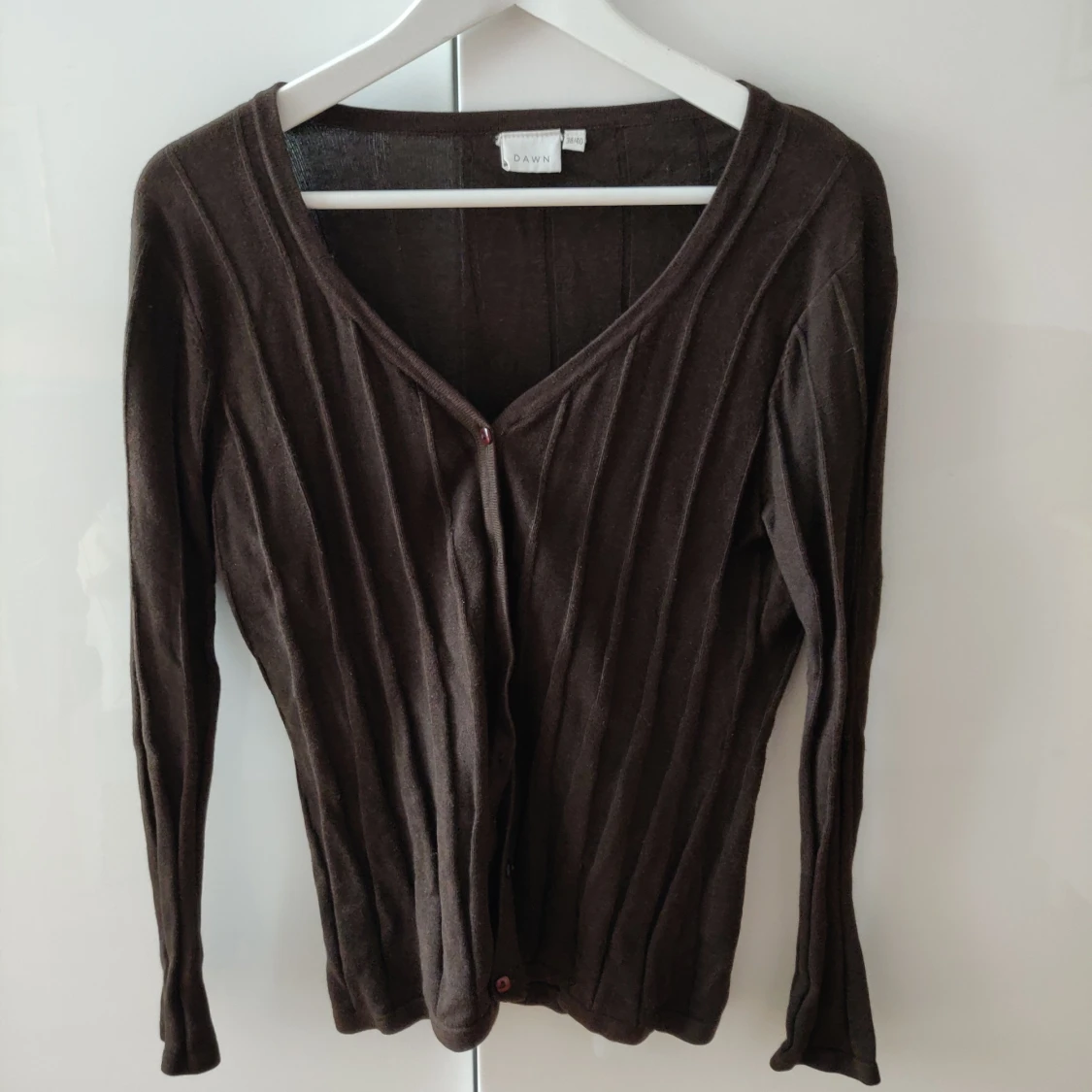 Brun cardigan