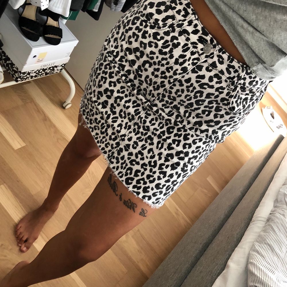 Leopardmönstrad kjol | Plick Second Hand