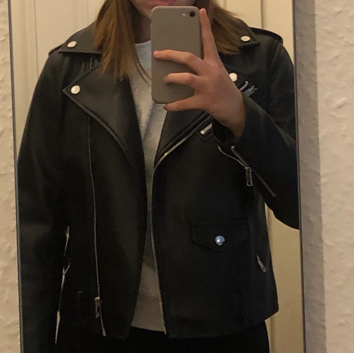 Fejk-Skinnjacka från zara - 90