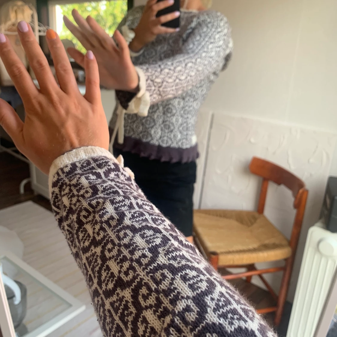 Oddmolly stickad st 1 - 91