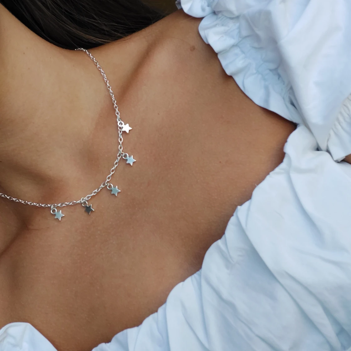 Kedja med små stjärnor