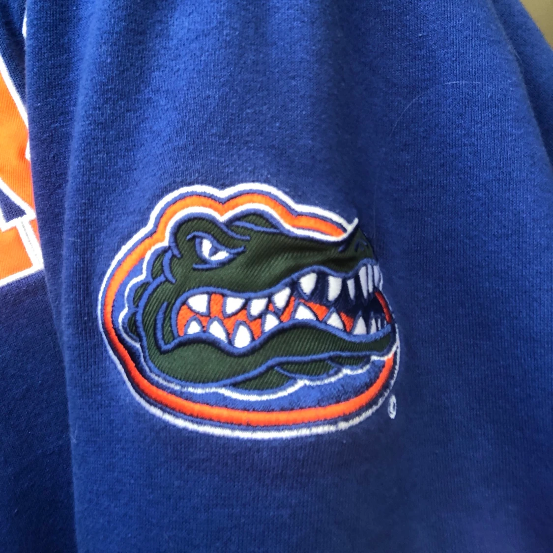 Blå Beyond retro hoddie  - 91