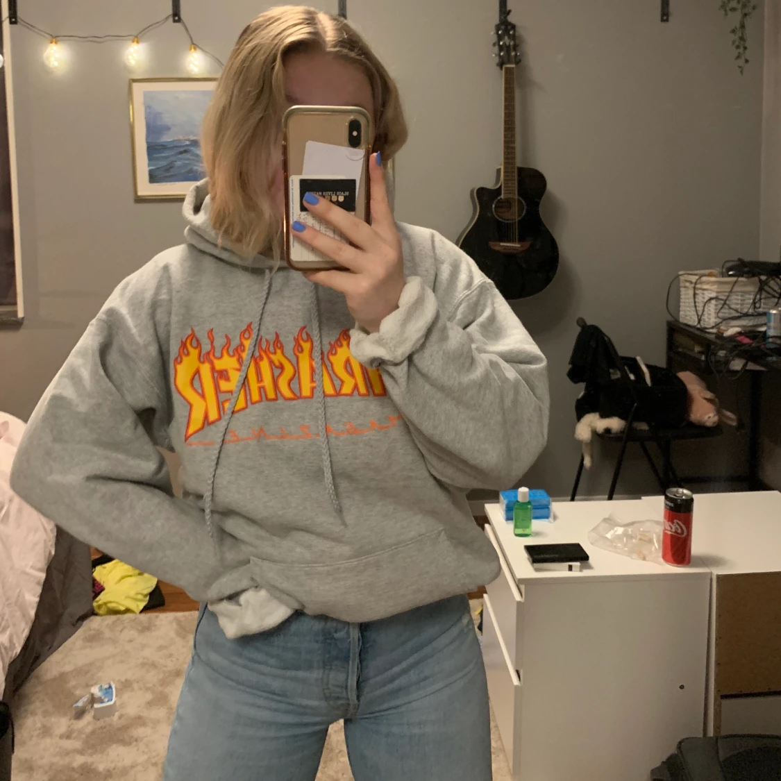 Thrasher hoodie  - 90