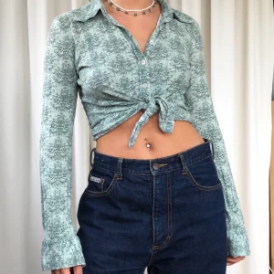 Mönstrad skjorta - Mönstrad skjorta i mjukt material🥰