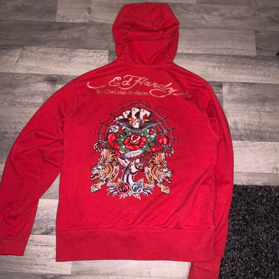 FEET Ed hardy hoodie zipper - 90
