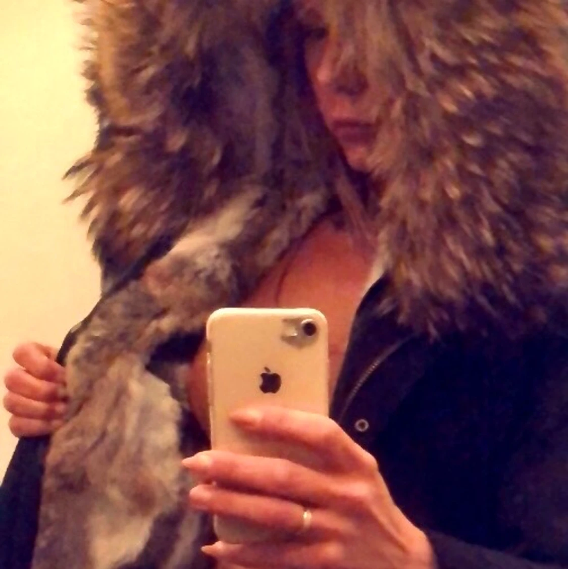 Vinterjacka päls - 90