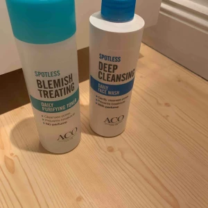  - OBS: rengöringen såld Toner för ansiktet från ACO! Helt nya och oöppnade! Säljer då jag inte använder dessa. Älskar dock serien