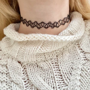CHOKER HALSBAND  - Svart choker halsband 