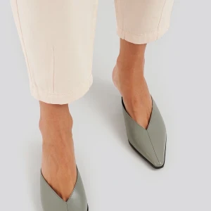 Mango leather mules - Size 37 Brand new ord pris 699 