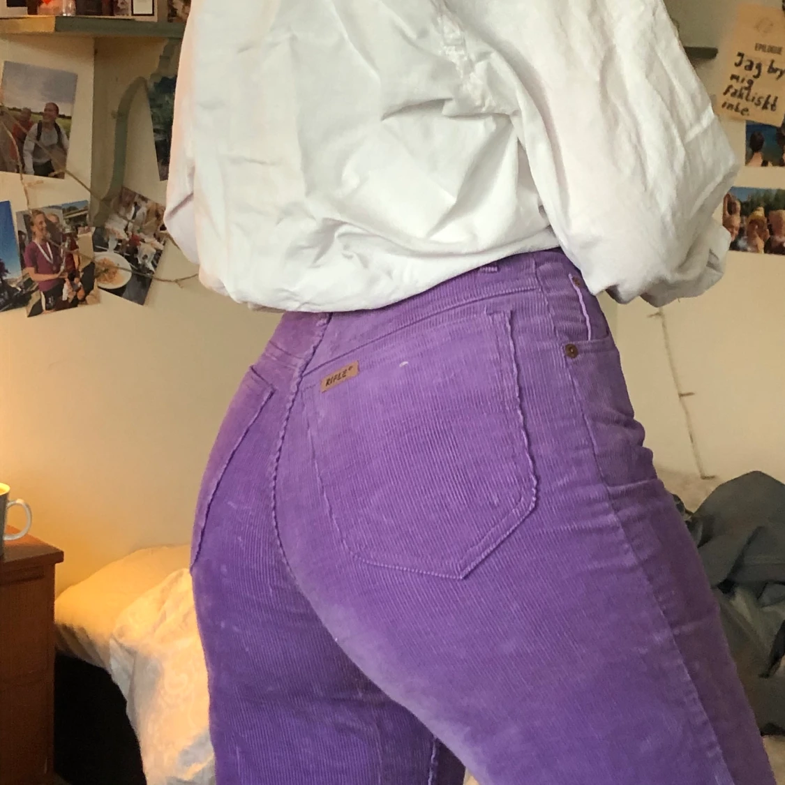 💜lila manchesterbyxor💜 - 91